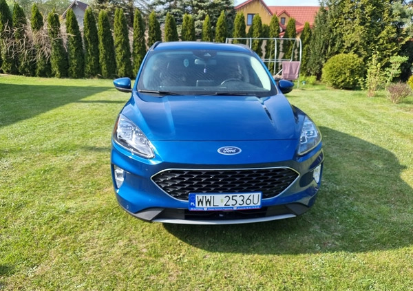 Ford Kuga cena 117000 przebieg: 18000, rok produkcji 2022 z Poręba małe 497